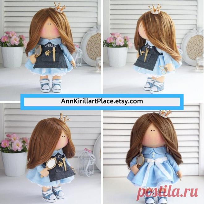 Princess Doll Handmade Queen Tilda Doll Interior Decoration | Etsy
