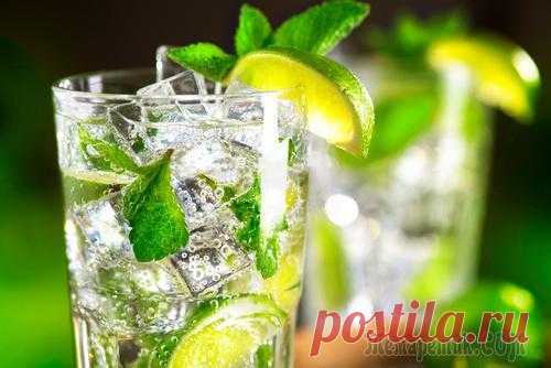 Коктейль МОХИТО безалкогольный рецепт
