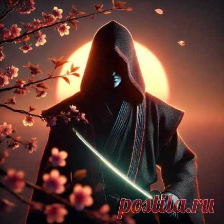 Тайный воин при закате: гармония природы и духа. Генерация из нейросети Dalle - Dalle примеры промтов - Форум ИИ о нейросетях - Yes Ai