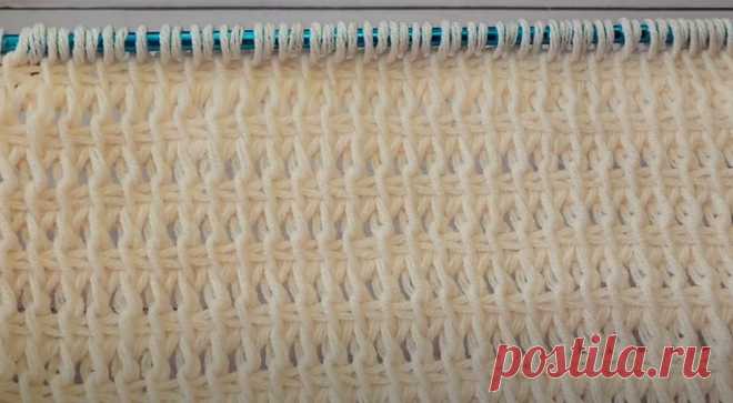 Pearl Drift ~ Airy Tunisian Crochet with a Touch of Stretch