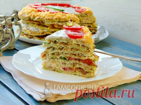 Торт из кабачков — рецепт с фото пошагово. Как приготовить кабачковый торт с помидорами и сыром?