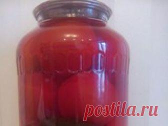 ПОМИДОРЫ С КИЗИЛОМ Хочу поделиться рецептом консервации которым пользуюсь уже 15 лет. Особенно актуален этот рецепт для тех кому не рекомендуется употребление уксуса. на 3х литровую банку нам нужно...