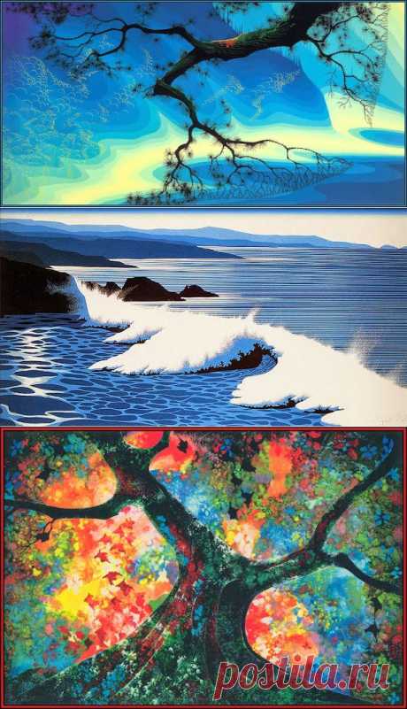 Картины современных художников: Eyvind Earle - американский художник