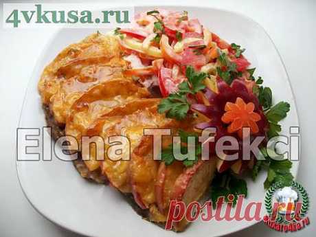 «Свинина запеченная с яблоками» | 4vkusa.ru