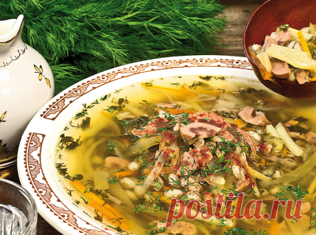 Готовим рассольник по старинному рецепту. Незабываемый вкус!