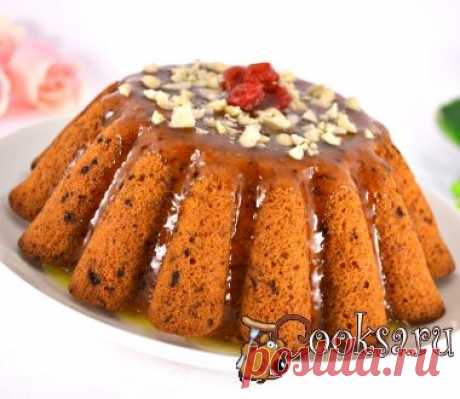 Нежный тыквенный кекс с апельсиновой помадкой фото рецепт приготовления