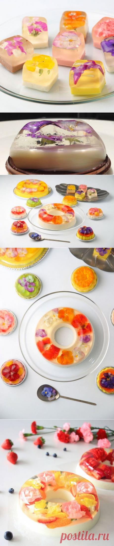 Цветочные десерты Хаваро (11 фото)