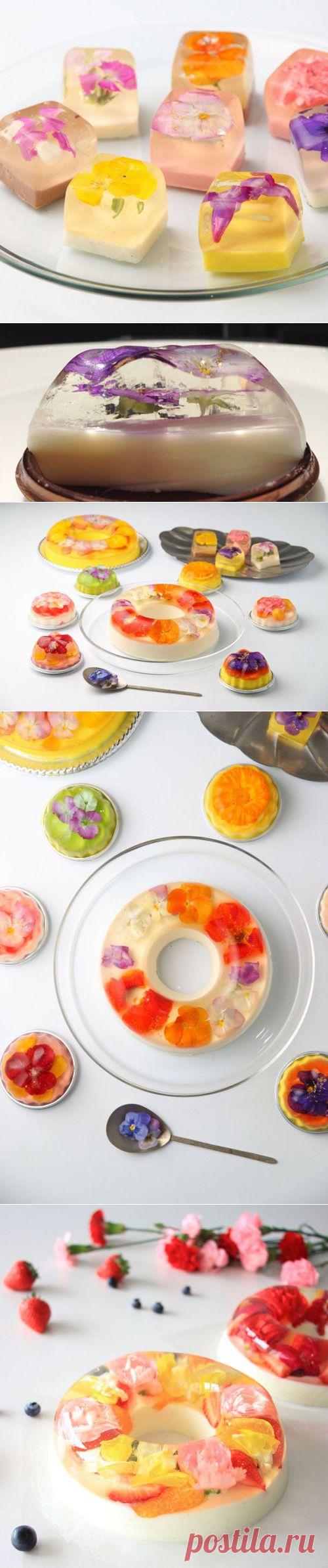 Цветочные десерты Хаваро (11 фото)