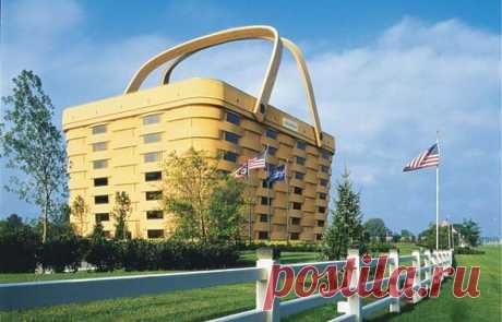 Дом-корзинка Longaberger House (США)
