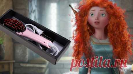 Fast Hair Straightener HQT-906 – расческа-выпрямитель