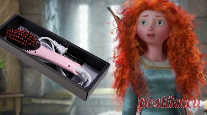 Fast Hair Straightener HQT-906 – расческа-выпрямитель