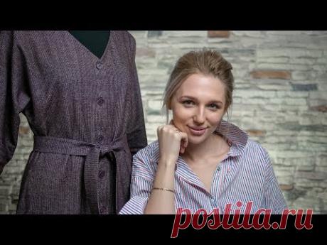 Шью платье Агата по выкройке Vikisews. Обработка срезов косой бейкой.