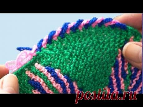 Кайма для пледа. Обвязка края крючком. Кайма крючком. Вязание каймы. Край крючком. (Crochet Edge)