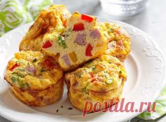 Маффины с беконом. Простой и вкусный рецепт