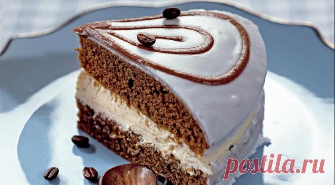 Кофейный торт, пошаговый рецепт с фото