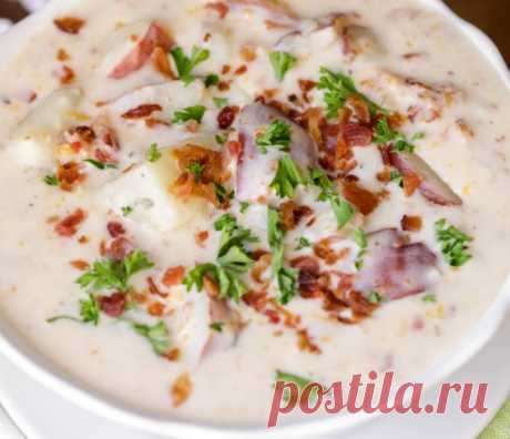 Запеченный картофельный суп в горшочке с беконом и сливками 


Сытно и вкусно!









 
 

Ингредиенты

10 шт. картофеля, нарезать кубиками
мука 3 ст.л.
1 чашка нарезанного бекона
1 чайная ложка лукового порошка
2 чайные ложки чеснока
1 куриный бульонный куб…