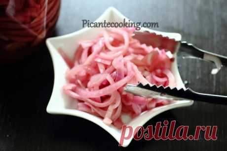 Маринованный красный лук от Томаса Келлера | Picantecooking