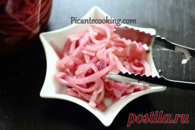 Маринованный красный лук от Томаса Келлера | Picantecooking