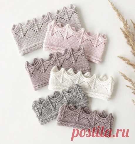 Корона спицами