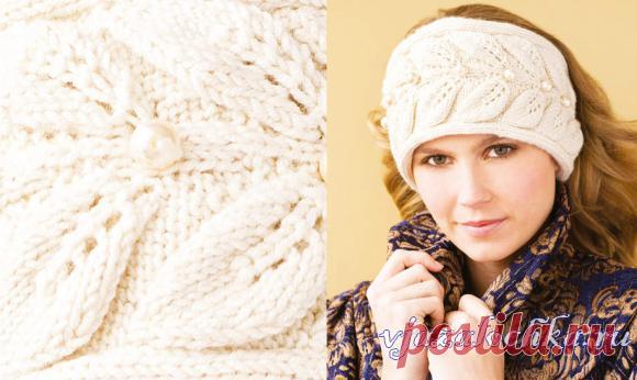 Повязка спицами