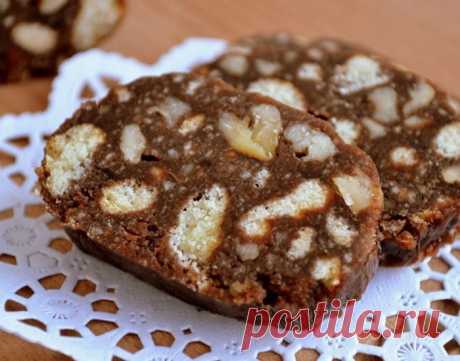 Рецепт шоколадной колбаски «Самый вкусный» 📌 Это самый удачный рецепт шоколадной колбаски. Какая же она вкусная получается. Делала уже много...
