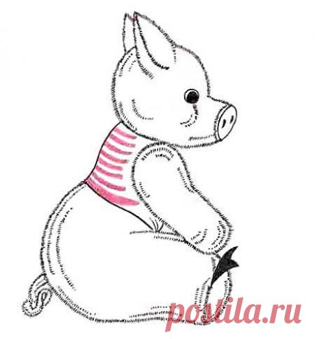 Мягкая игрушка «Поросёнок»