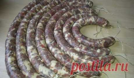 3 рецепта НАТУРАЛЬНОЙ сыровяленой сухой колбасы своими руками | Таки Вкусно