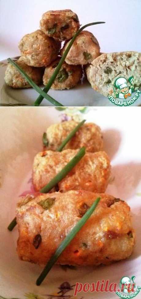 Котлеты нежные с творогом - кулинарный рецепт