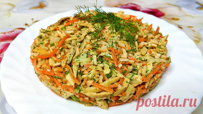 Со стола улетает первым! Вкусный салат от которого невозможно оторваться! | Всегда в форме!