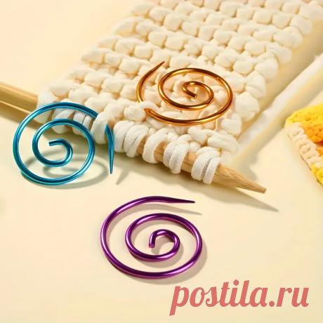 3 6шт Новые Спиральные Вязальные Иглы Круглые Вязальные Иглы - Temu Moldova