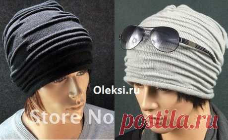 Шапка со складками : Вязание на oleksi.ru