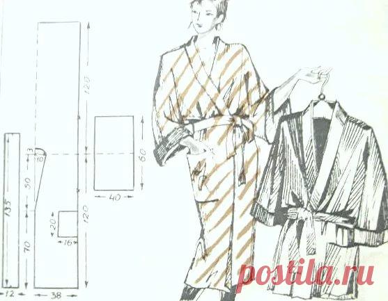 выкройка халата кимоно с запахом и рукавами: 9 тыс изображений найдено в Яндекс.Картинках