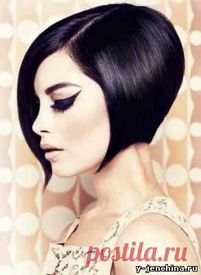 Модная идея: стрижка «каре на ножке». - Идеи и фото дизайна ногтей, рисунки на ногтях, маникюр, педикюр, причёски Универсальная модная стрижка, которая подходит практически всем девушкам - каре на ножке - модное решение для тех, кто хочет изменить длину волос и прическу.