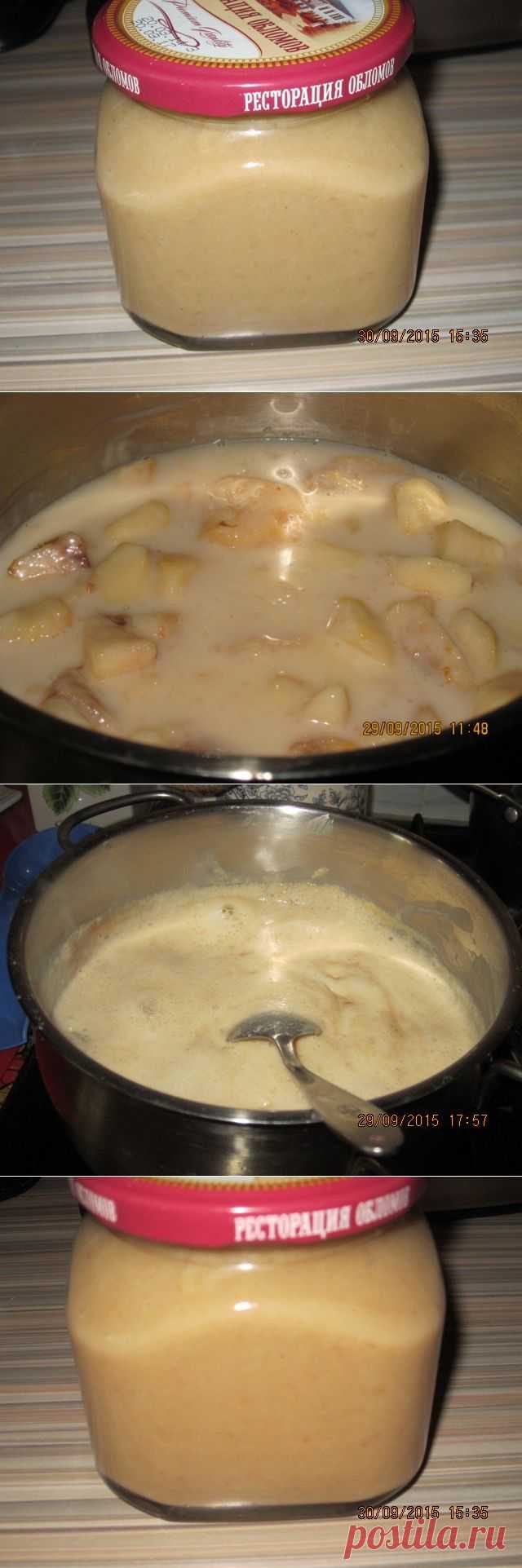 Сгущенка из груш
