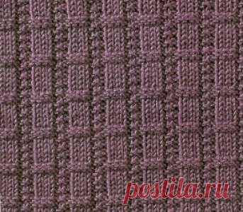 Рельефный узор спицами № 21 - в журнале trend-city.ru