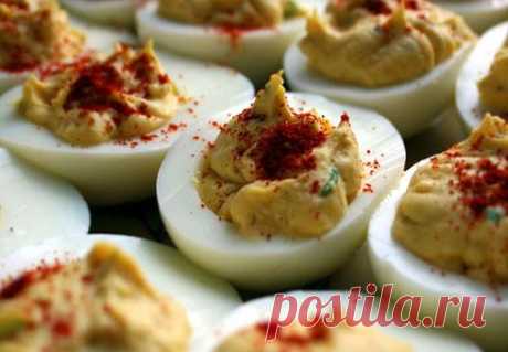Рецепт фаршированных яиц