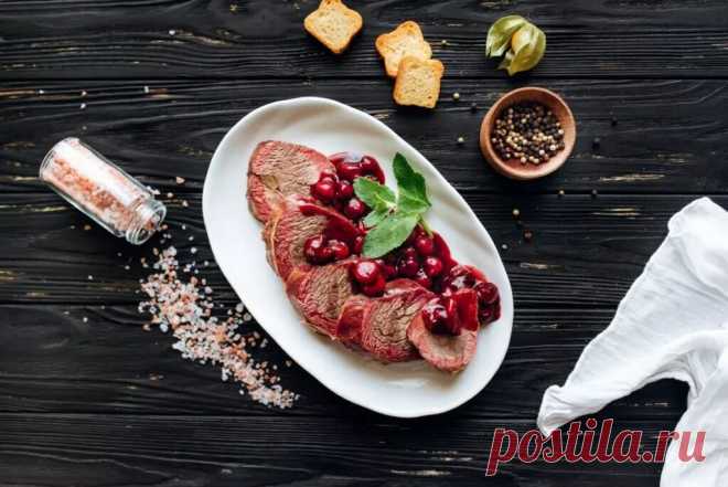 Вишневый соус к мясу, рыбе и десертам: как приготовить и заготовить на зиму | Beauty HUB | Дзен