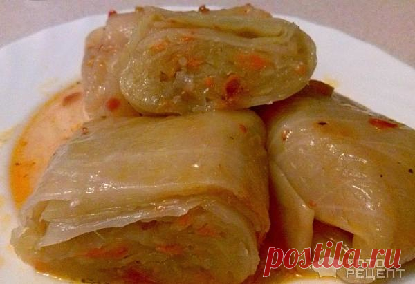 Голубцы с картошкой - нежнейшие,очень вкусные