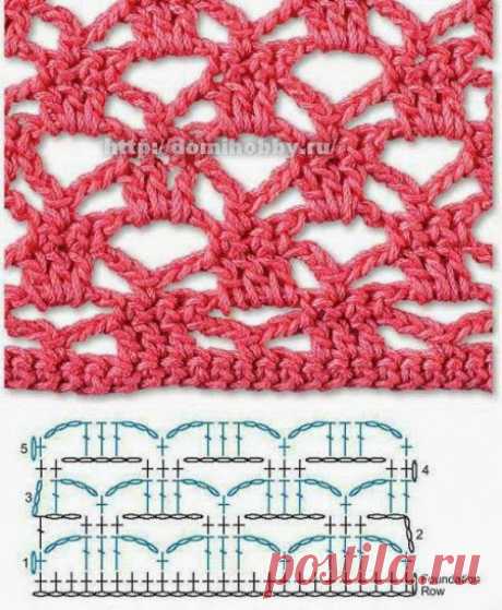 Las mejores puntadas crochet para tu colección * 25 motivos * ~ Patrones para Crochet