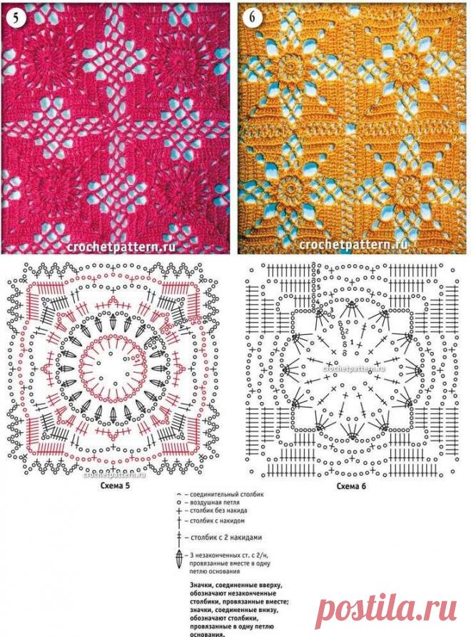 Узоры крючком в копилочку рукодельнице . Милая Я