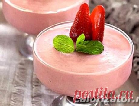 Клубничный мусс - как приготовить, рецепт с фото по шагам, калорийность - www.calorizator.ru