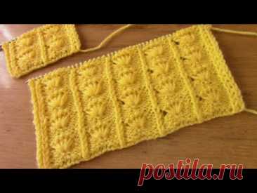 Узор спицами Кисти💛Knitting patterns