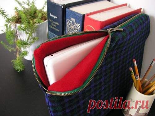 Сумка-чехол для ноутбука своими руками .