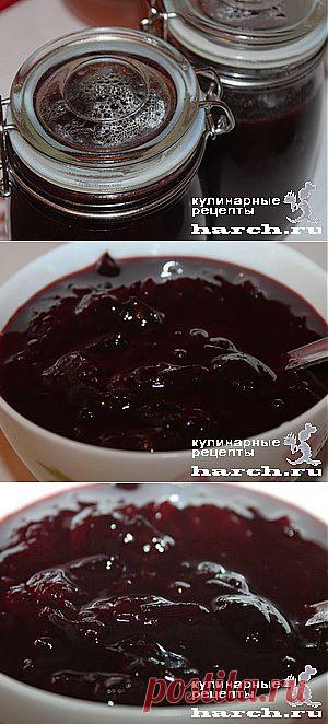 Варенье “Слива в шоколаде”.