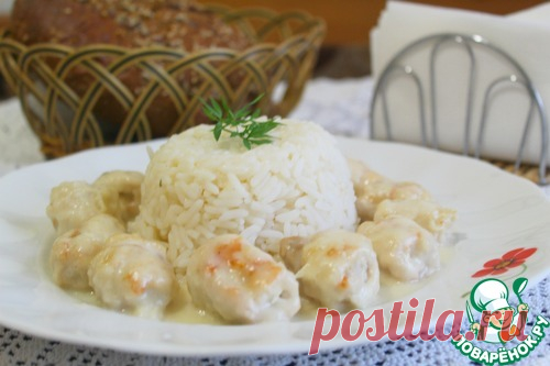 Куриные мини-рулетики с рисом - кулинарный рецепт