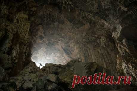 Прогулка по китайской пещере в провинции Гуанси. - Путешествуем вместе