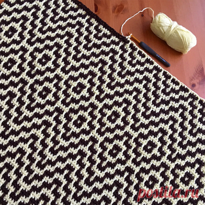 The &#8220;Two Steps Beyond&#8221; blanket &#8211; FREE PATTERN INSIDE &#8211; Martin Up North