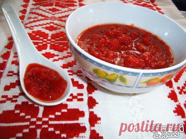 Умный дом Простая заготовка сладкого перца с солью без варки 

Ингредиенты

1 кг очищенного красного перца

250 г соли

по ложке подсолнечного масла на каждую баночку