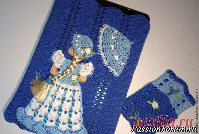 Вязаные аппликации 