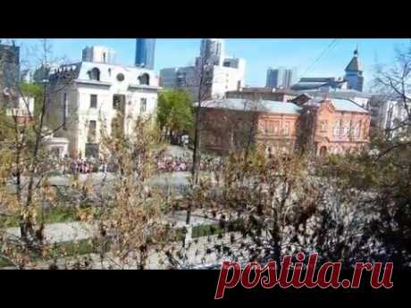 День Победы.  Репортаж из окна.
